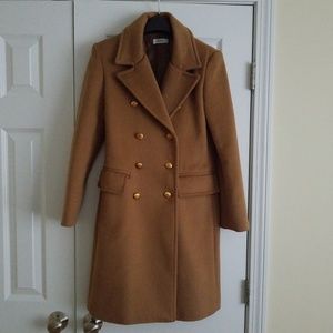 Knee Length Wool Coat